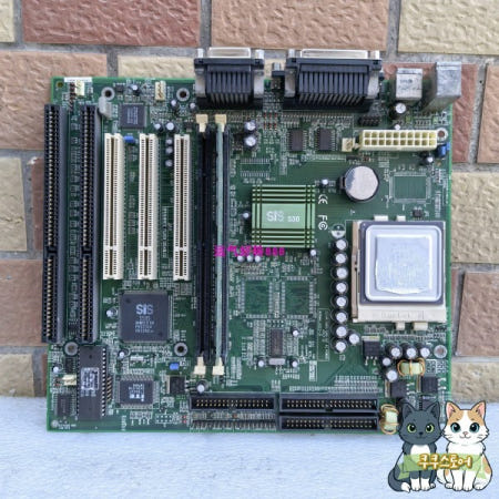 [해외]SIS530/SIS20 370핀 듀얼 ISA 슬롯 마더보드