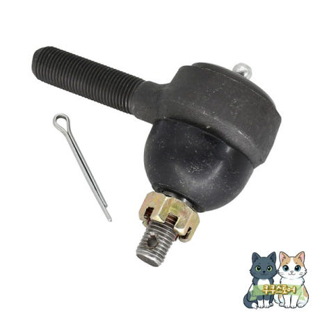 [해외]타이로드 엔드 승객측 오른쪽 나사산 7539 1011893 Club Car DS 가스 전기 골프 카트 197-2008과 호환