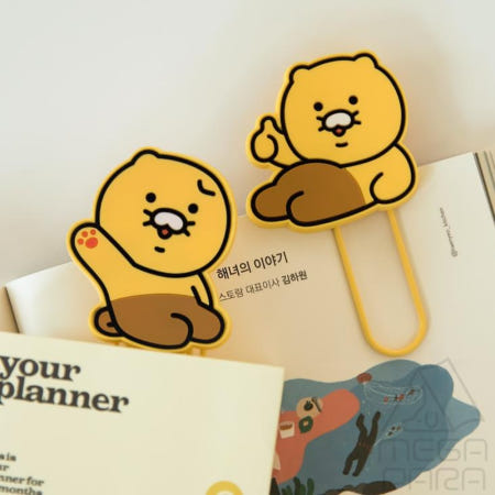마리파라 카카오 빅클립 북마크 춘식이 엄지척 책갈피 북마커 페이지표시