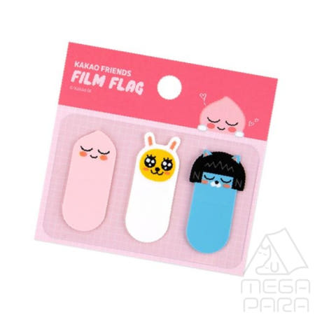 메가파라 카카오 필름 플래그 어피치 페이지마커 책스티커