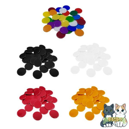 [해외]100개 포커 칩 동전 카지노 품 재미있는 가족 게임 액세서리