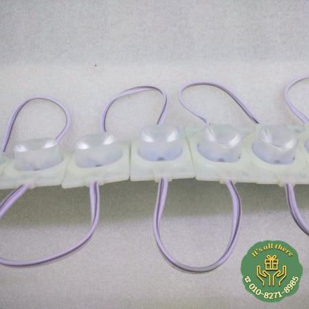 무료 DHL 500 개/몫 Epistar 칩 1.5 W LED 모듈 1 렌즈 30도 DC12V 광고 빌보드 라이트