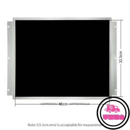 19인치 4:3 비율 오픈 프레임 LCD 화면(홀더 포함) 캐비닛 슬롯 게임 아케이드 기계용 VGA HDMI 입력 지원