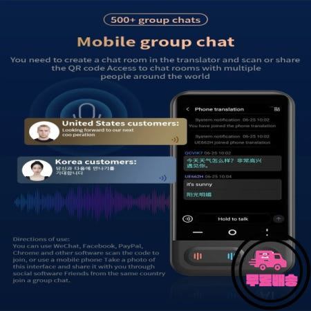 Z16 AI 지능형 음성 실시간 번역기 기계 139+ 다중 온라인 언어 4 인치 대형 스크린 휴대용 Tradutor