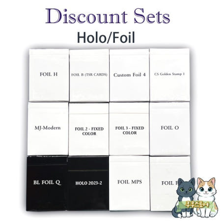 [해외]가격 TCG 전체 세트 블랙 코어 홀로/포일 로터스 프록시 맞춤형 포커 카드 게임 재생