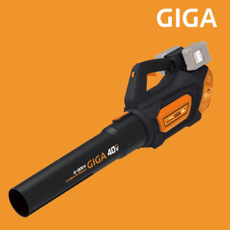 기가 40V 무선 송풍기 충전 블로워 대포 낙엽 제설기 G-9004 4.0Ah 배터리 2개
