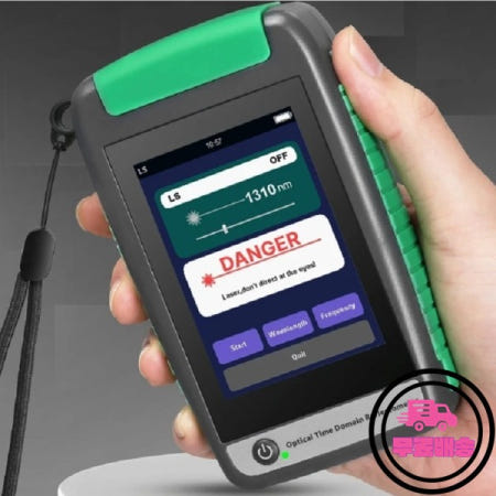 미니 OTDR AUA-18U/A 활성 광섬유 라이브 테스트 1550nm 20dB 80KM 반사계 터치 스크린 OLS OPM VFL