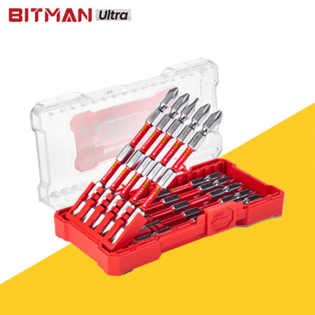 비트맨 비트 울트라 110mm HRC63 토션 임팩 드릴 십자 PH2 BPH20110-ULTRA 1세트 10개