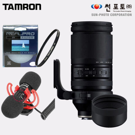 탐론 150-500mm A057 니콘 Z (리얼프로필터 듀얼마이크)