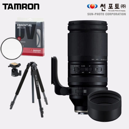 탐론 150-500 A057 니콘 Z (에센셜UV필터 슬릭삼각대)