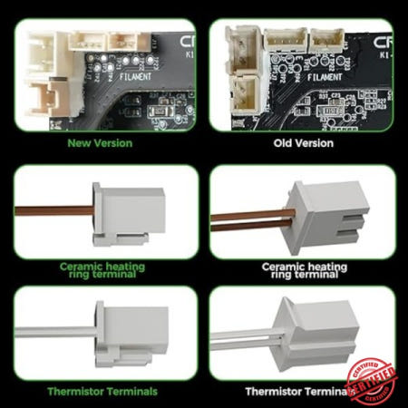 Creality Original K1C PCBA_G_K1-MAX K1_T9_GD32F303CBT6 NOZZLE-C-V13 HQPCB-2 어댑터 보드 브레이크아웃 모듈 3D 프린터