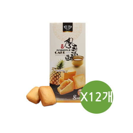 대만 펑리수 케익 파인애플, 184g, 12개
