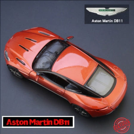 [해외]1:24 AstonMartin 합금 럭셔리카 로고 모델 다이캐스트 및 장난감 차량 레이싱 카 컬렉션 높은 선물 DB11