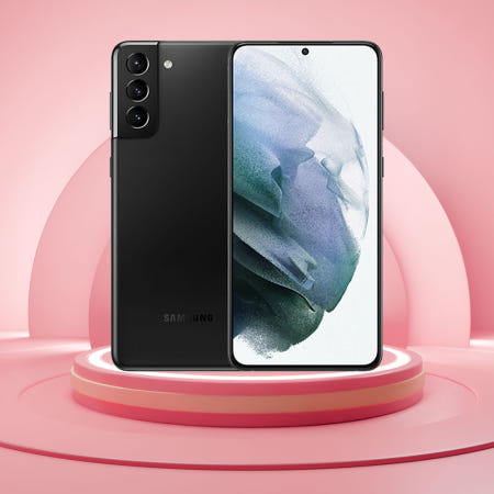 [중고]삼성 갤럭시 S21 중고 중고폰 공기계 자급제 SM-G991 256GB, 랜덤색상 심한잔상
