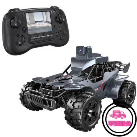 카메라가 장착된 RC카 LCD 리모컨 FPV 실시간 전송 HD 라이브 비디오 레이싱 트럭 원격 조종 자동차 음성 채팅 장난감