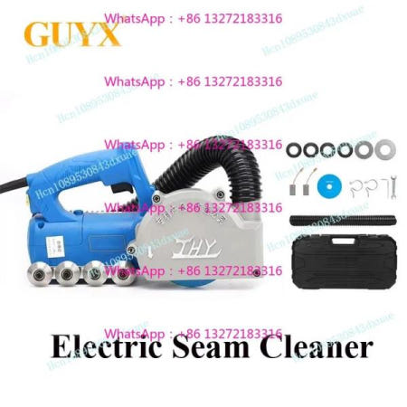 전기식 줄눈 청소기  처리제 건축 도구 세라믹 타일 바닥 슬롯터 기계 780W