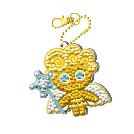 [DSGS협력사]보석십자수 키링 쿠키런 천사맛 쿠키 어린이보석십자수