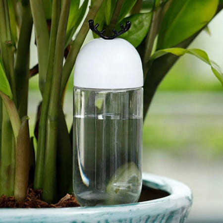 [해외]꽃물주기 다육 식물 급수 시스템 실내 자동 스파이크 게으른 사람들을 위한 병 물방울이 있는 야외