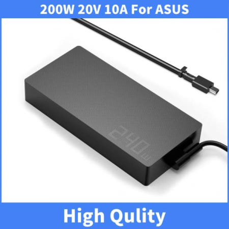 ASUS ROG Zephyrus M16 GU603 TUF 게이밍 FA401 Vivobook Flip 14용 200W 10A 노트북 충전기 AC 전원 어댑터 공급 코드
