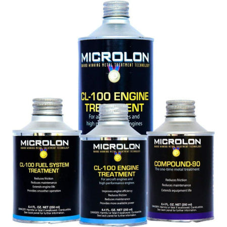 [해외]Microlon 마이크로론 CL100 8기통 엔진용 고성능 엔진 트리트먼트 키트 (5.7리터 이상)