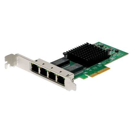 넥스트유 464DCP EX Intel Chipset NHi350 1G 쿼드포트 서버랜카드
