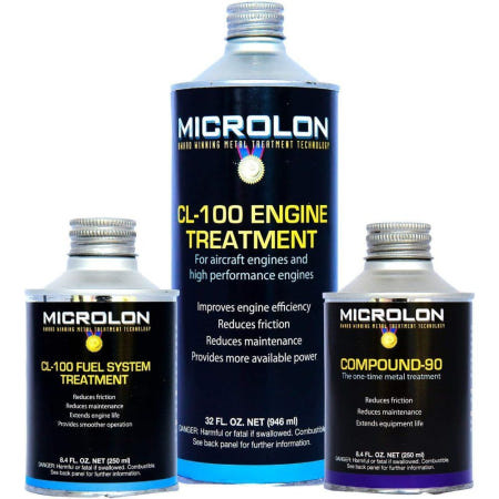 [해외]Microlon 마이크로론 CL100 6~8기통 엔진용 고성능 엔진 트리트먼트 키트