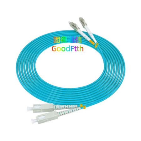 파이버 패치 코드 SC-LC OM3 듀플렉스 케이블 점퍼 3미터 GoodFtth 프로모션
