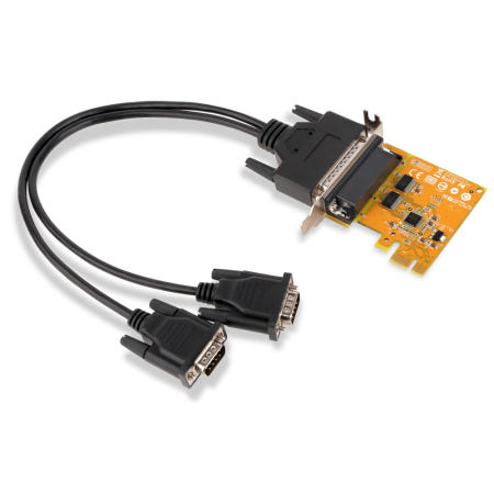 [이지넷유비쿼터스]NEXTU 2포트 RS232 PCIE 시리얼 확장 카드 SUNIX SER6437AL-C