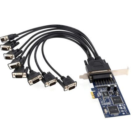 [이지넷유비쿼터스]NEXTU 산업용 8포트 RS422 485 PCIE 시리얼 확장 카드 SUNIX IPC-E2108S-B