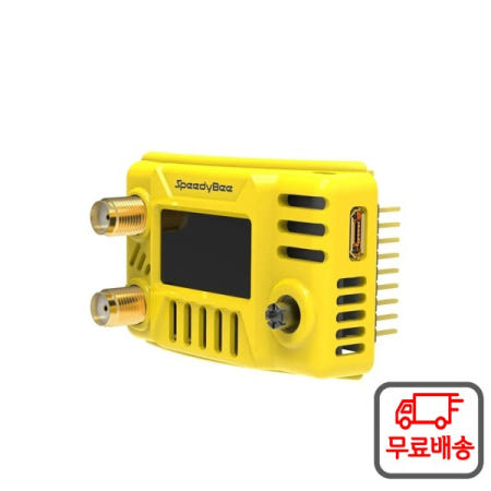 스피디비 5.8GHz 48채널 듀얼 리시버 OLED 지원 펌웨어 업데이트 그라운드 스테이션 모듈 (팻샤크 ORQA FPV 고글 RC 도구용)