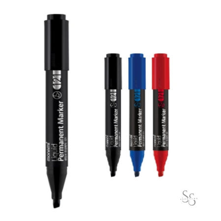 [쏨뱅이샵OEM]쏨숭 생잉크 유성매직 흑색 타12개입 영구발색 주소 일관발색 마커 세밀표시