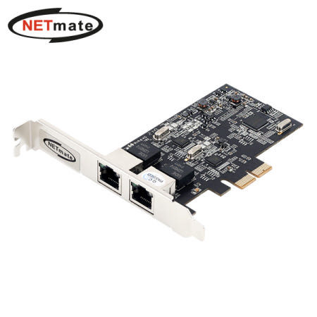 넷메이트 PCIE 2.5G 멀티 기가비트 듀얼포트 유선랜카드 N-651