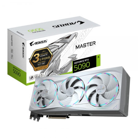 기가바이트 지포스 RTX 5090 MASTER ICE D7 32GB 제이씨현