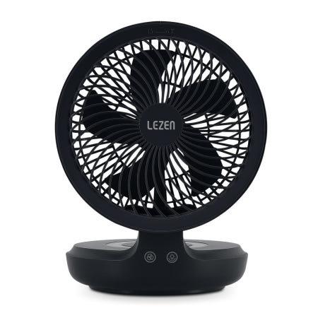르젠 무선 충전식 미니 써큘레이터 탁상용 선풍기 LZEF-WL700N 네이비