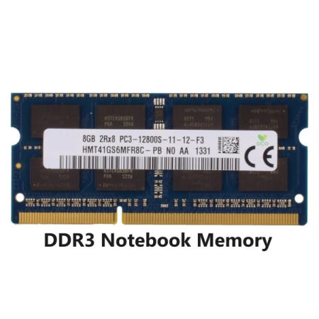 PC3-12800S 노트북 메모리 RAM DDR3 SODIMM 비 ECC 블루 4GB 1066MHZ 1.5V 신제품