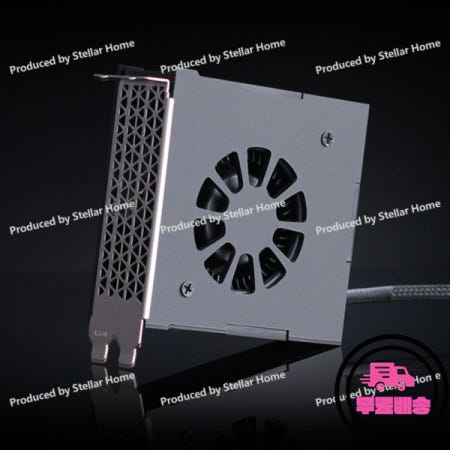 컴퓨터 메인프레임 케이스 배기 쿨러 듀얼 PCI 슬롯 팬 터보 블로워 냉각