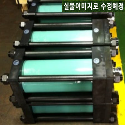 [ 건영기공 ] KHA-FB125C140B400AB ( 유압 실린더 보통형 / 헤드측 플렌지 양측 쿠션 125파이 140 kgf/cm2 / 국산 KYC 유압실린더 건영 플랜지 )