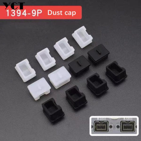 1394 9p 방진 커버 소켓 보호 고무 플러그 파이어와이어 800 노트북 데스크탑  개