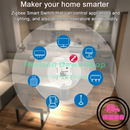 Tuya Zigbee 스마트 스위치 용 온도 센서 16A 3000W 조절기 Alexa Google Home Yandex HOT