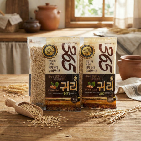 [협력사]25년산 햇곡 귀리 귀리쌀 카무트쌀 파로 잡곡 10kg