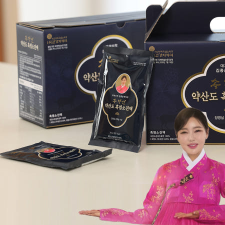 약산도 흑염소 진액 70ml 30포 1박스 즙 엑기스 액기스 국내산 김종윤 건강지키미