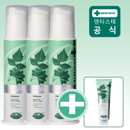 덴티스테 Pro 펌프 치약 170g, 3개