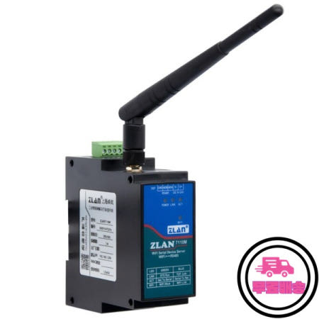 Din-Rail RS485-WiFi 직렬 장치 TCP 서버 변환기 7110M 지원 Modbus RTU MQTT JSON