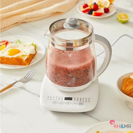 Joyoung 전기 주전자 1.5L 가정용 다기능 건강 냄비 조정 가능한 화력 온도 차 디저트 수프 DGD1506BQ