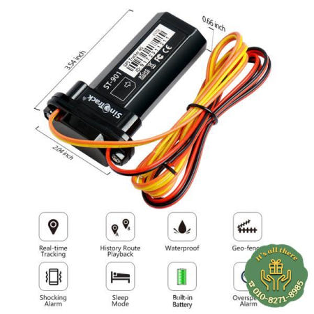 무료 온라인 추적 앱이 포함된 자동차 차량 GPS 장치 오토바이용 최고의 SinoTrack 4G 트래커 방수 배터리