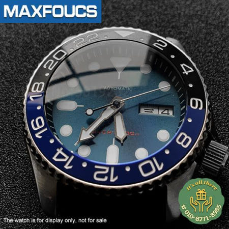 시계 유리용 더블 돔 플랫 슬롯 엣지 사파이어 크리스탈 교체 부품 브랜드 SKX007 009 011 무료