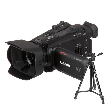 캐논 VIXIA HF G70 + 비디오삼각대 포함 4K UHD 20배  캠코더 (새상품) -B1-
