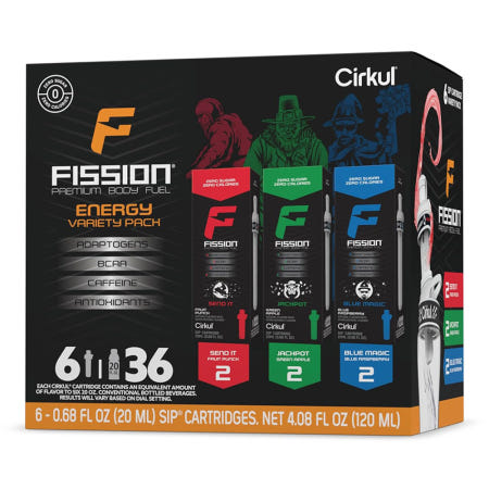 [해외]서큘 피션 워터 버라이어티 팩 카페인 무설탕 샌드잇 잭팟 블루매직