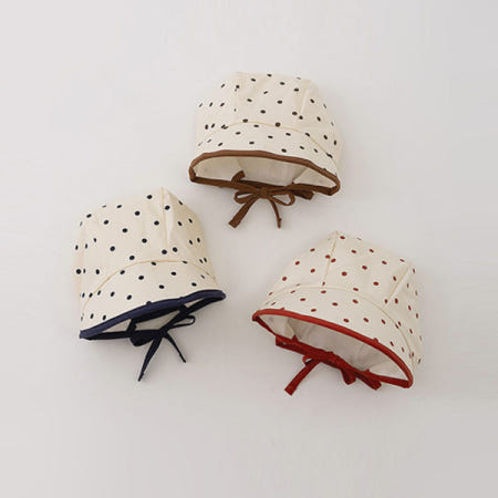 어린이 초등학생 걸 보이 보 넷미들도트 모자