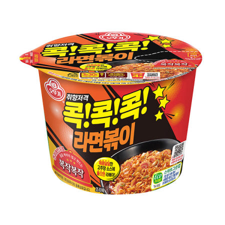 큰컵라면 오뚜기 콕콕콕 라면볶이, 120g, 24개